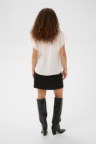 Chemisier 'SLParis' SOAKED IN LUXURY en blanc