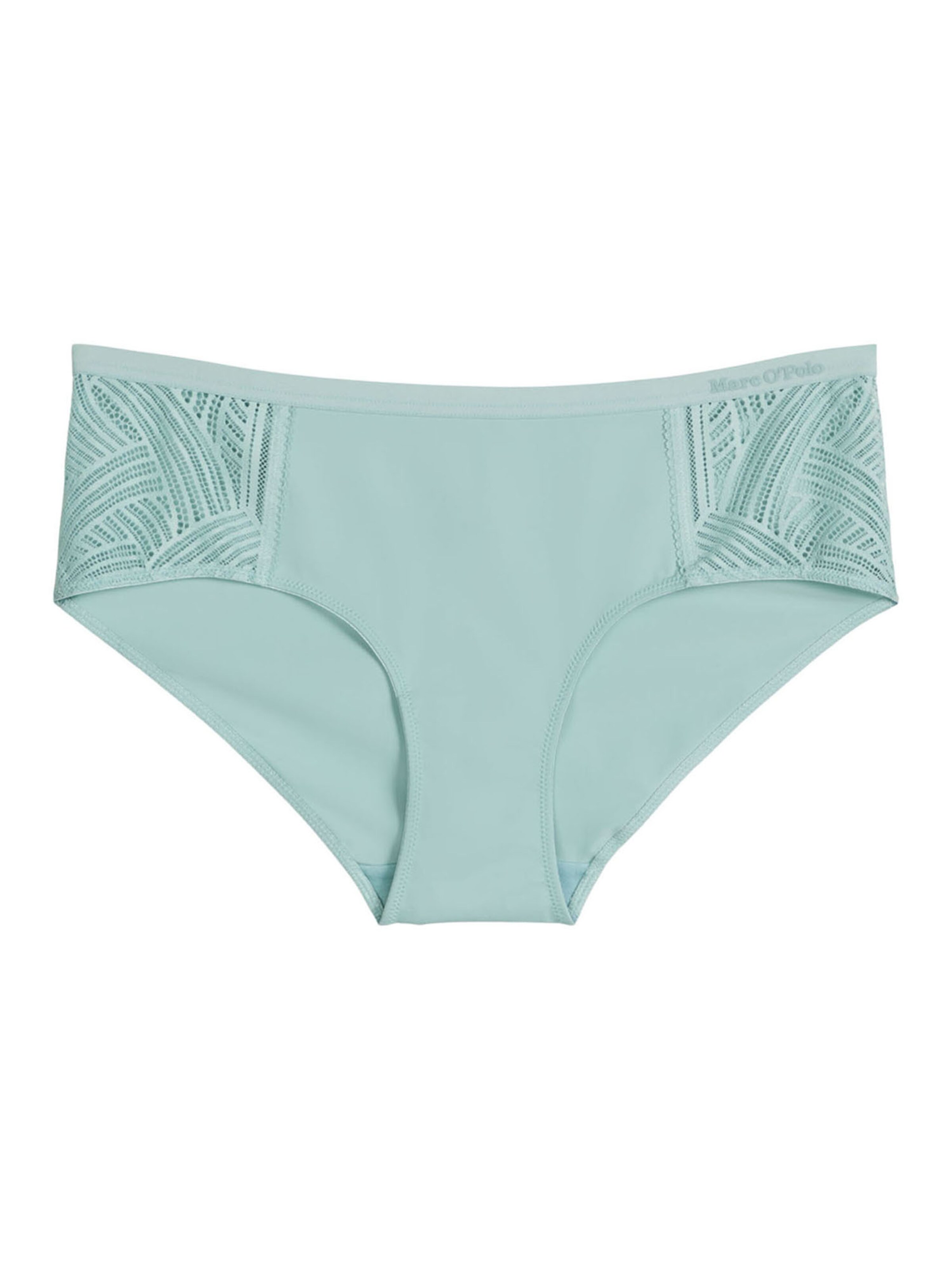 Marc O'Polo Panty ' Timeless Lace ' in Grey: front