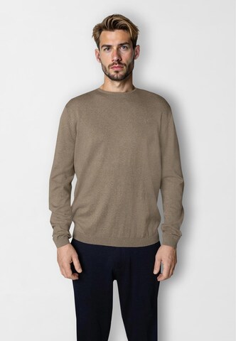 Clean Cut Copenhagen Pullover 'Claude' in Beige: Vorderseite