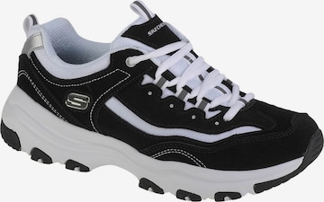 SKECHERS Sneakers laag 'I-Conik' in Zwart: voorkant