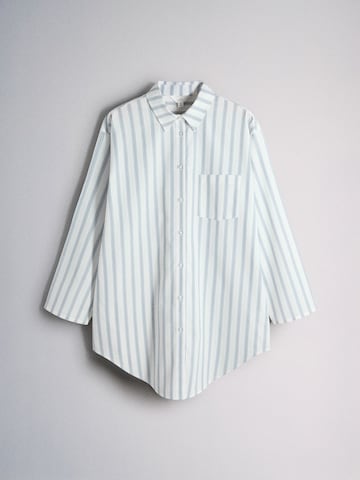 The Set Nachthemd in Blauw