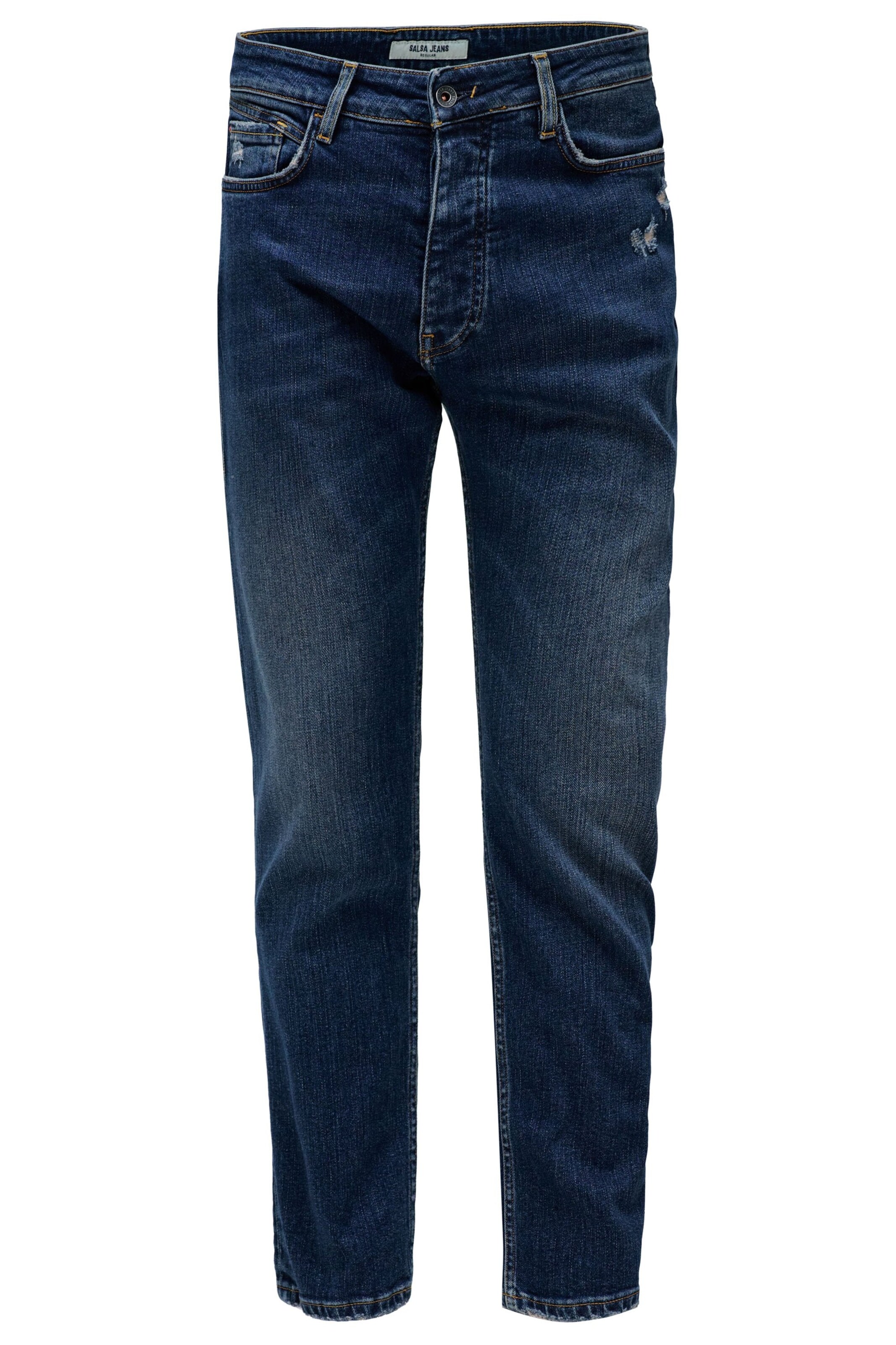 Salsa Jeans Slimfit Jeans in Blauw: voorkant
