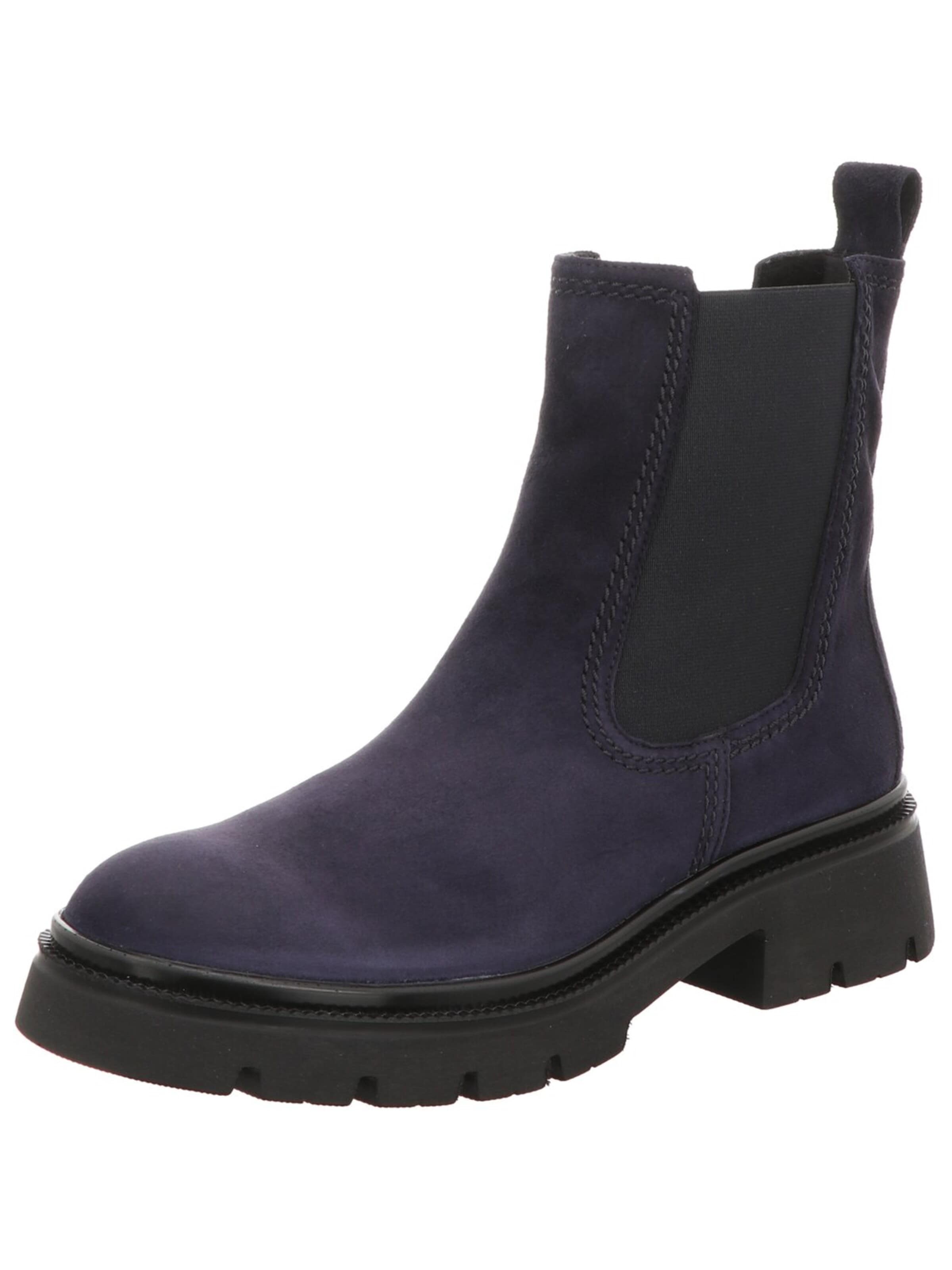 Boots chelsea 'Chelsea Boot Damen 8021.01.003 Rauleder in dunkelblau' di GABOR in blu: frontale
