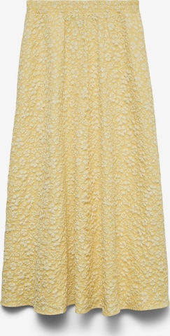 Jupe 'VMFiona' VERO MODA en jaune : devant