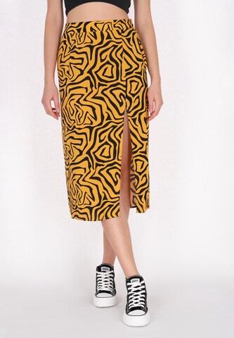 myMo ROCKS - Falda en amarillo: frente
