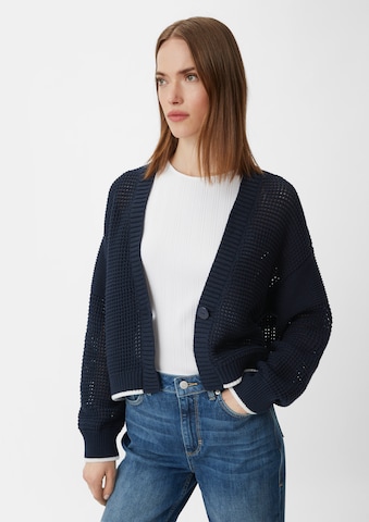 Cardigan comma casual identity en bleu : devant