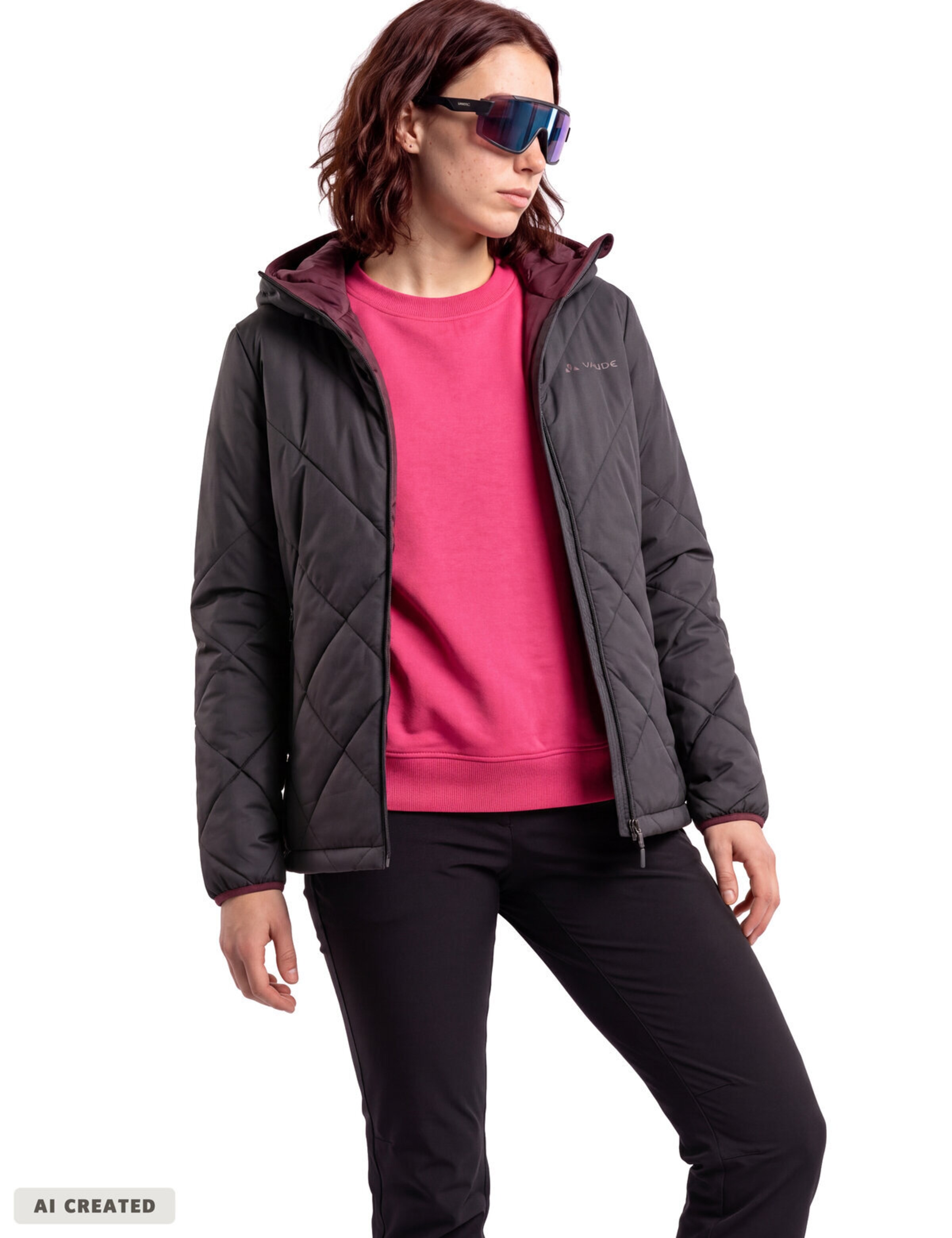 VAUDE Outdoorjas in Grijs