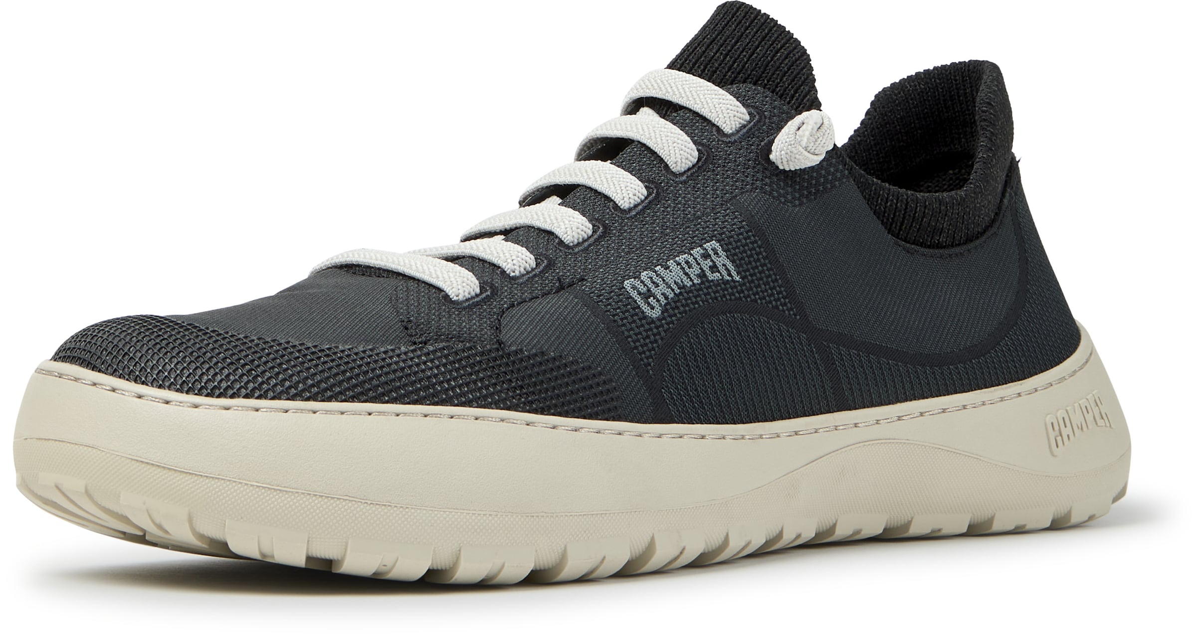 CAMPER Sneaker ' Peu Serra ' in Schwarz: Vorderseite