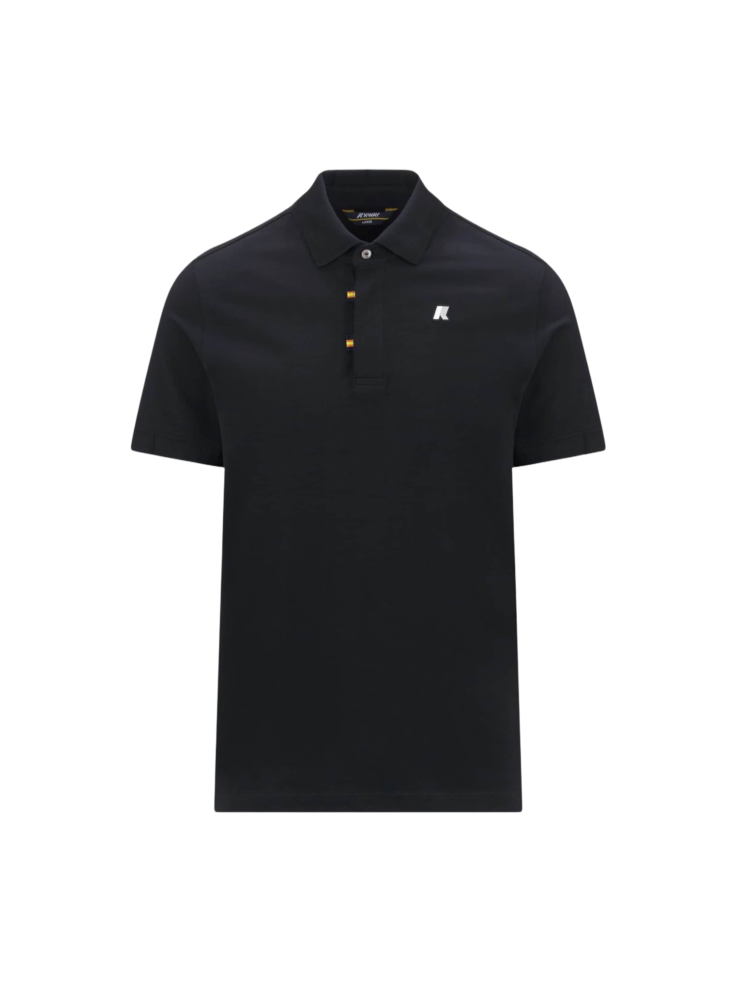 K-Way Polo in Blau: Vorderseite