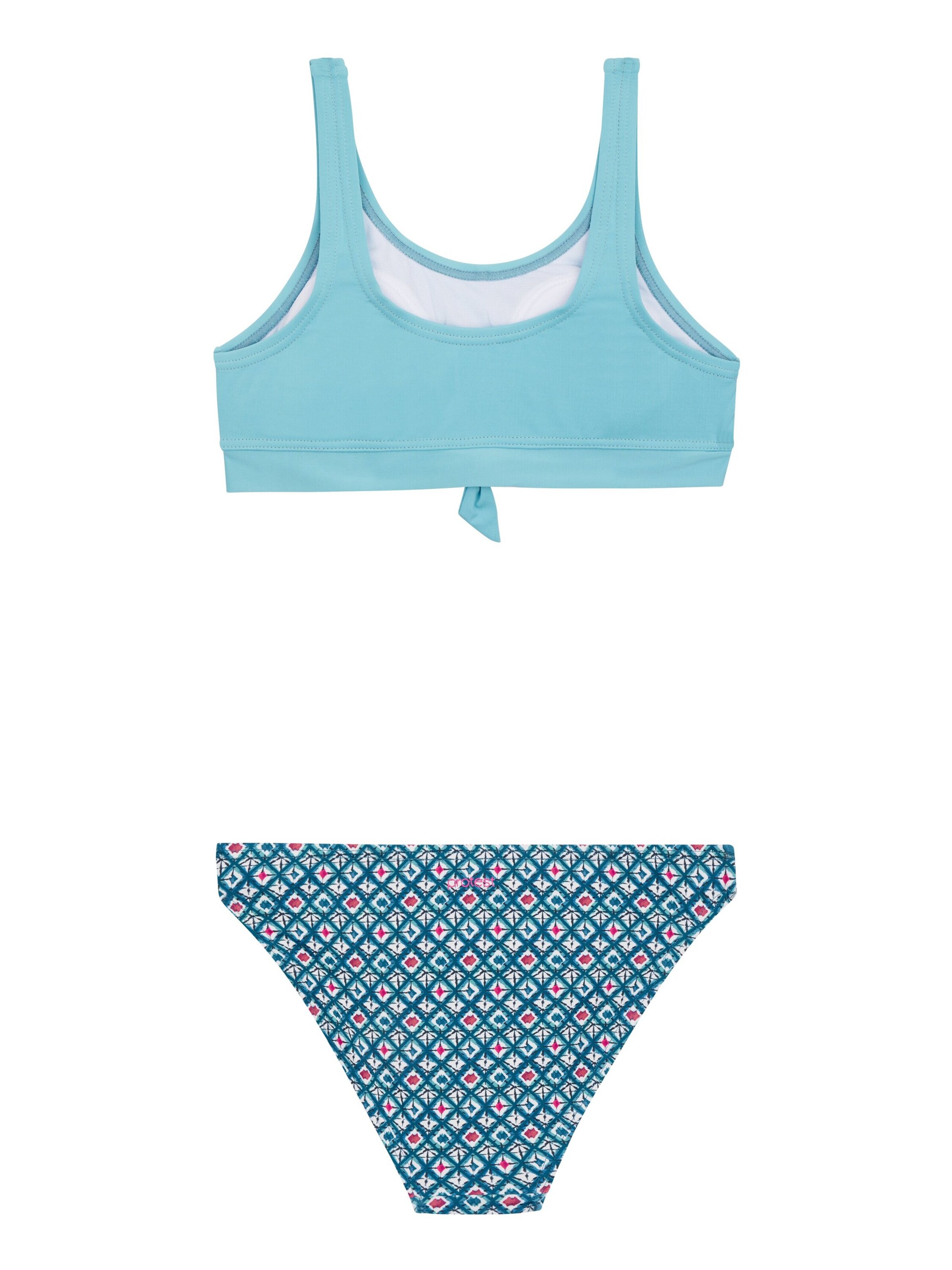 PROTEST Bustier Bikini 'PRTNAOMO JR'‌‌‌‌‌‌‌‌‌‌ in Blau