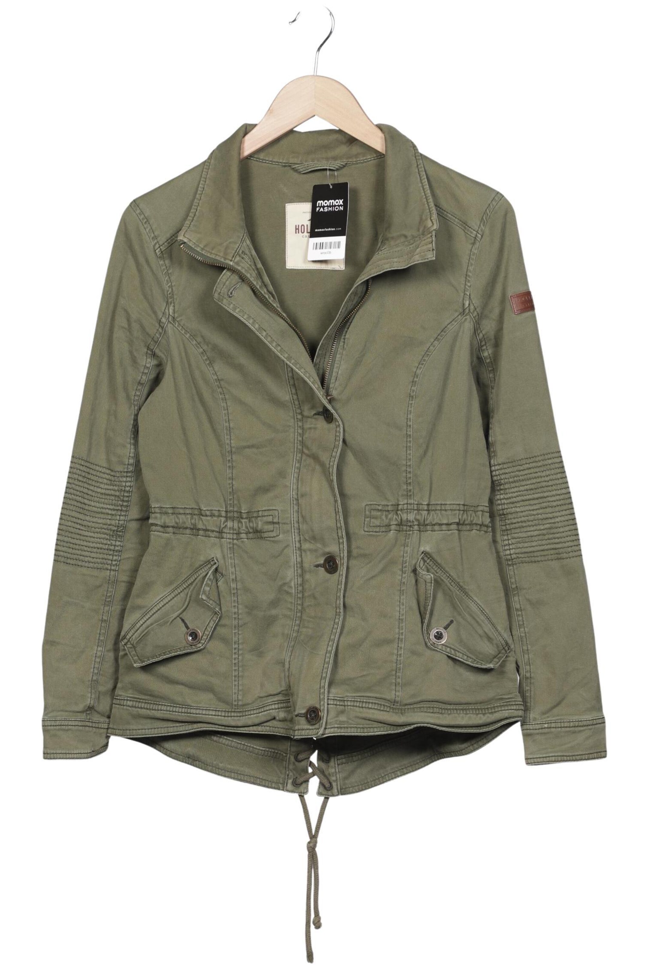 HOLLISTER Jacket & Coat in M in Green: front
