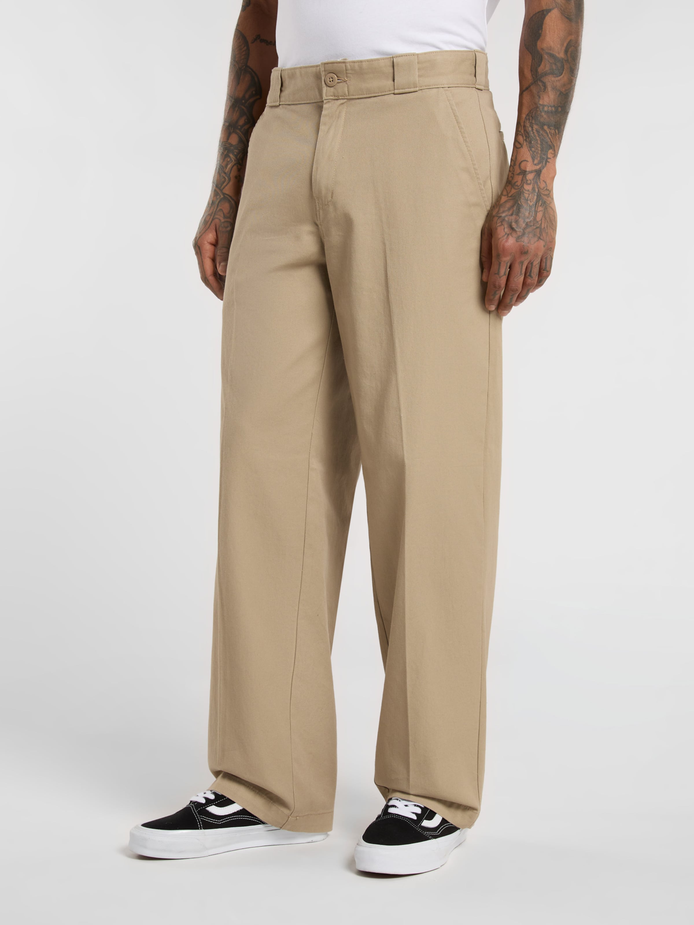 DICKIES Loose fit Chino Pants in Light Brown | ABOUT YOU