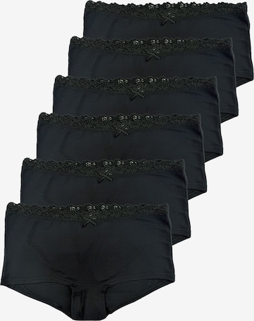 Nina von C. Boyshorts 'Cosy' in Black: front