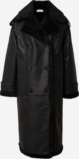 EDITED Χειμερινό παλτό 'Erin' σε μαύρο / λευκό μαλλιού, Άποψη προϊόντος