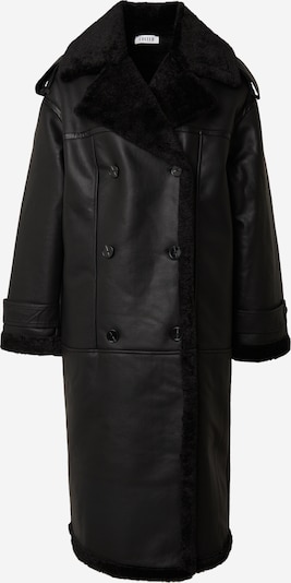 EDITED Manteau d’hiver 'Erin' en noir / blanc cassé, Vue avec produit