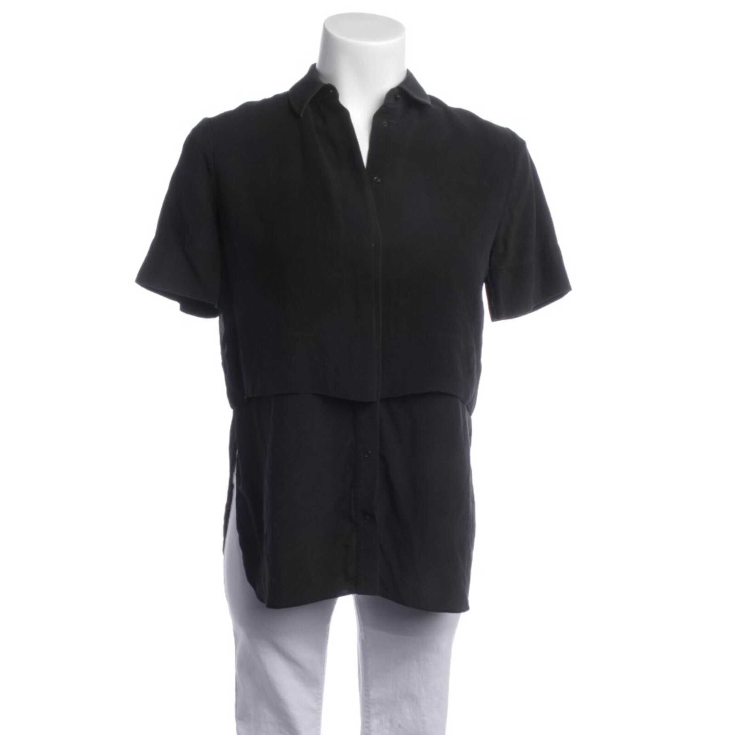 Alexander Wang Bluse / Tunika XS in Schwarz: Vorderseite