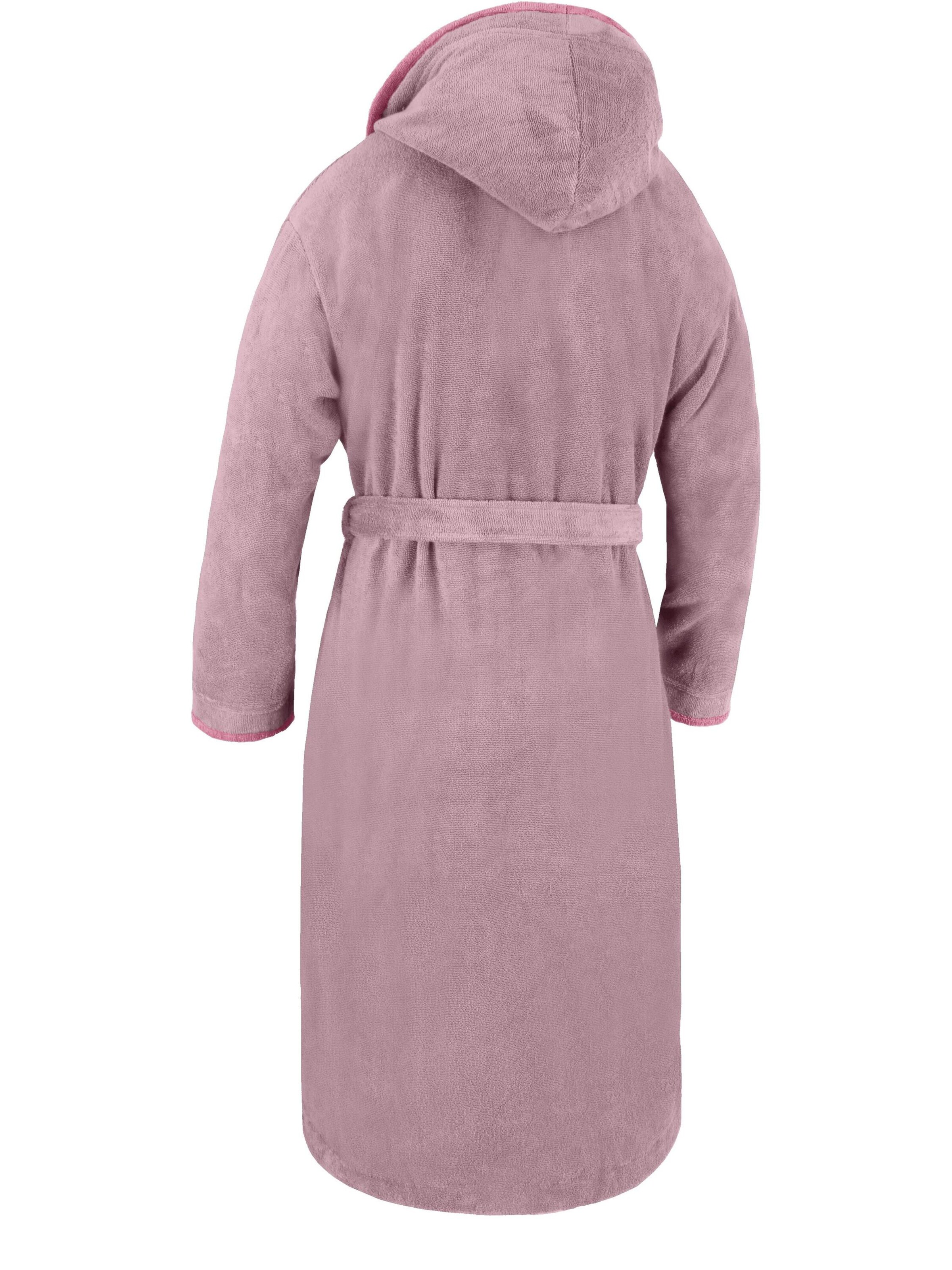 normani Bathrobe long in Pink