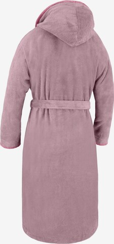 normani Long Bathrobe in Pink