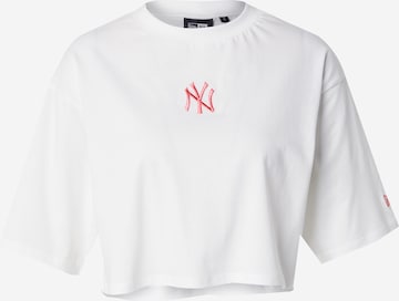 NEW ERA Μπλουζάκι 'NEYYAN' σε λευκό: μπροστά