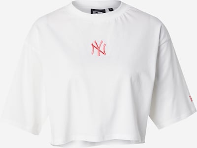 Marškinėliai 'NEYYAN' iš NEW ERA, spalva – avietinė / balta, Prekių apžvalga