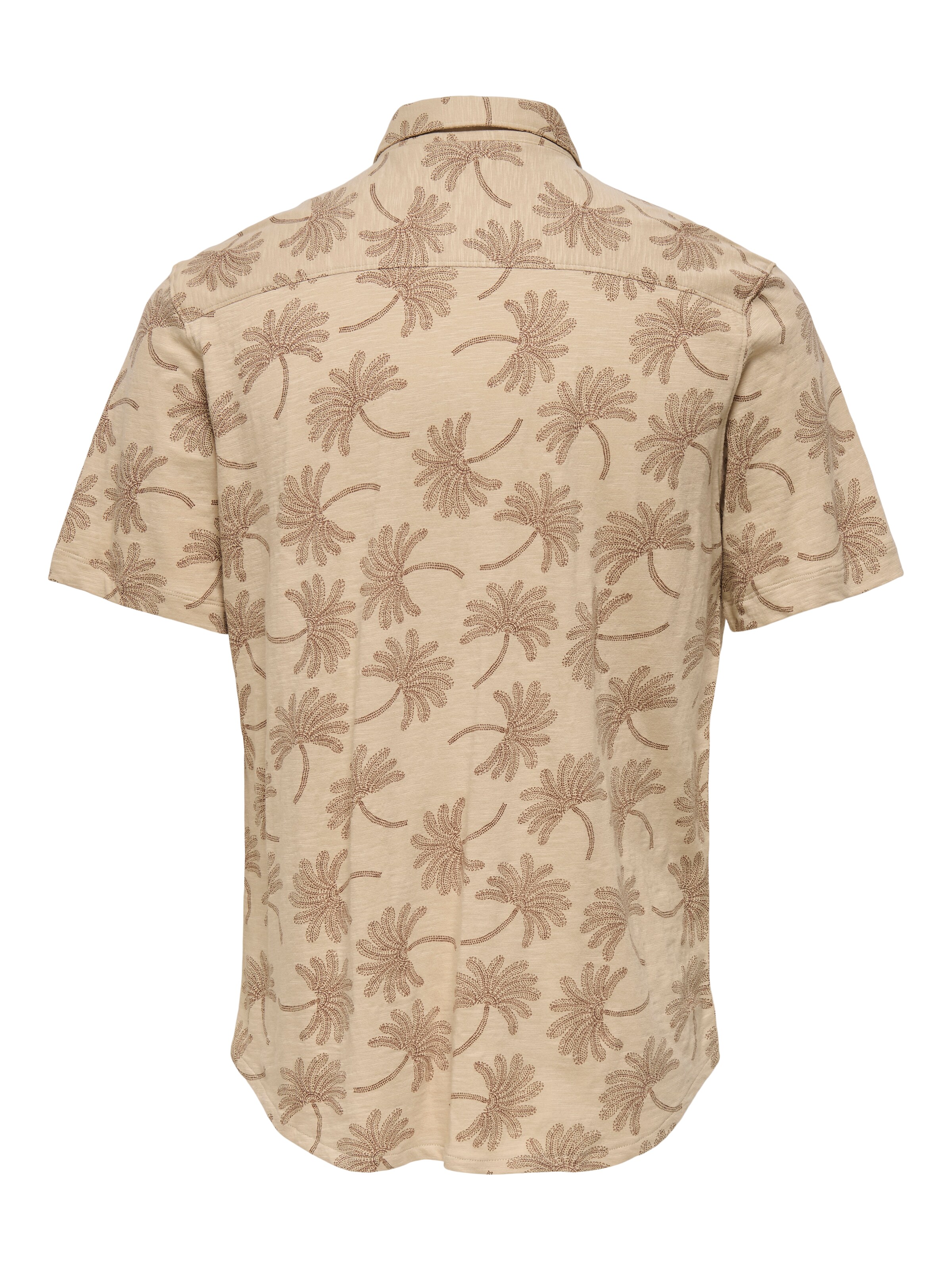 Only & Sons Regular Fit Paita 'ONSMALDINI' värissä beige