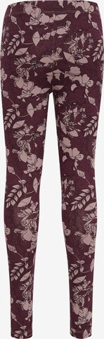 Hummel Skinny Leggings in Rood