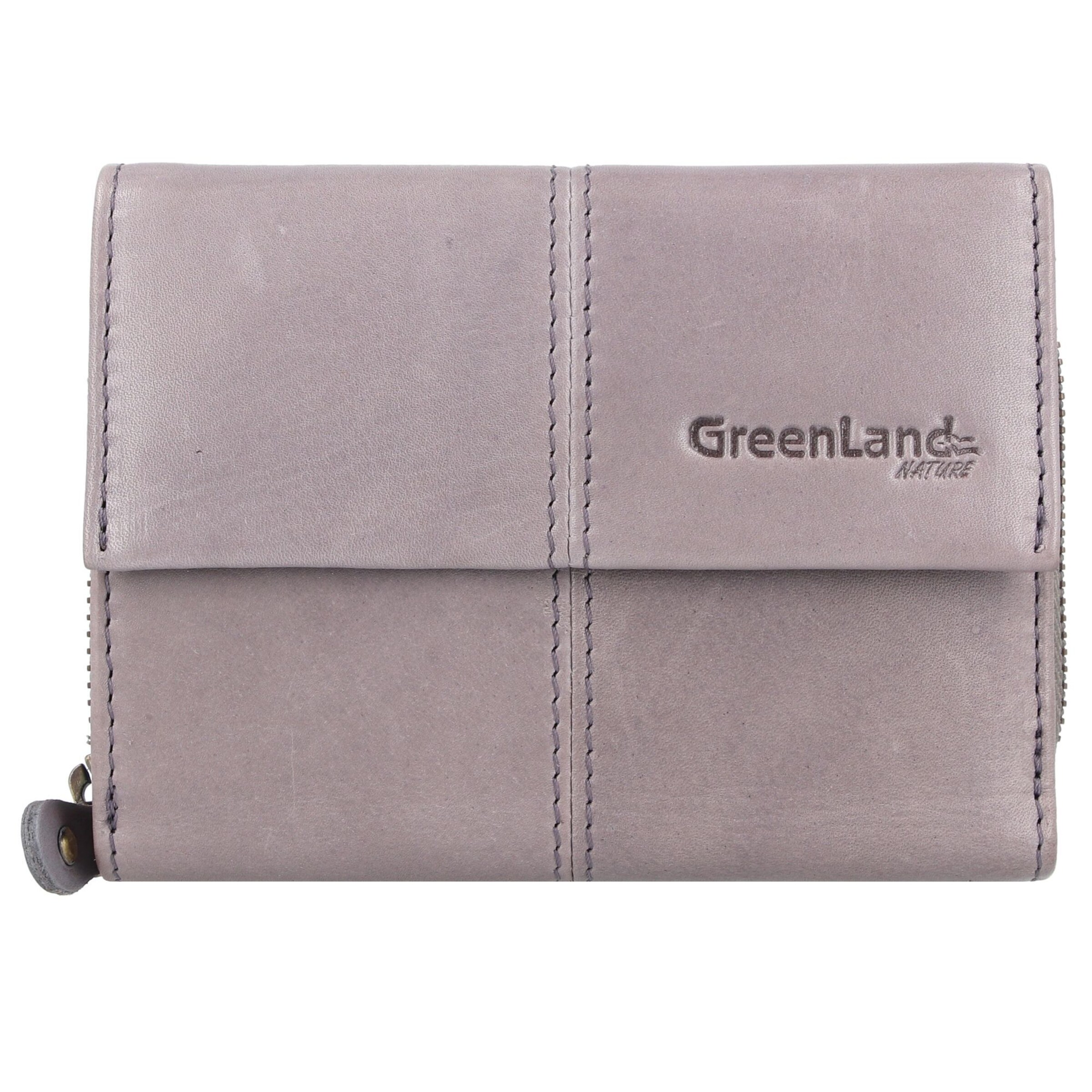 Porte-monnaies 'Nature Soft' Greenland Nature en violet : devant