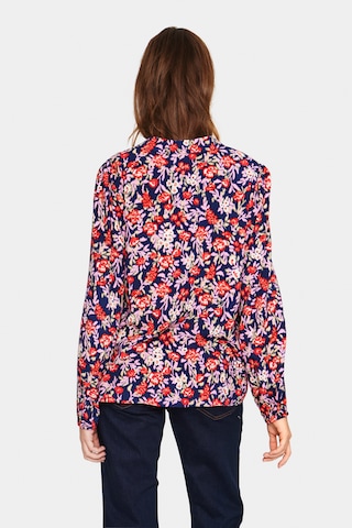 SAINT TROPEZ Blouse 'Loveen' in Blauw