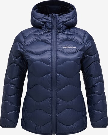 PEAK PERFORMANCE Winterjas 'Helium' in Blauw: voorkant