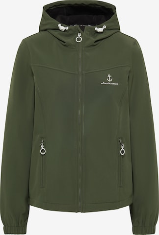 DreiMaster Maritim Funkcionalna jakna | zelena barva: sprednja stran