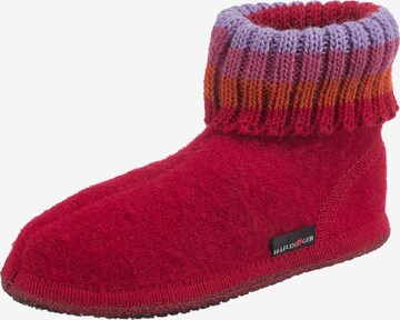 HAFLINGER Slippers 'Paul' in Red: front