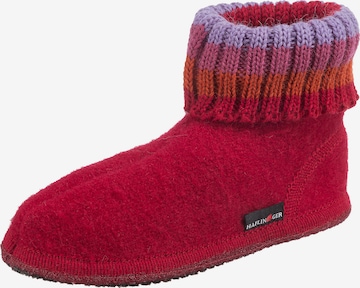 HAFLINGER Slippers 'Paul' in Red: front