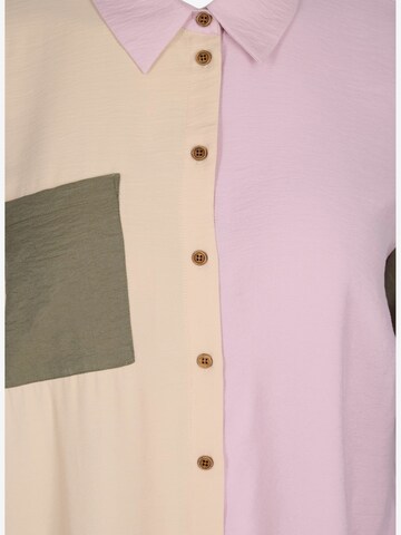 Zizzi Blouse 'XCLARU' in Pink