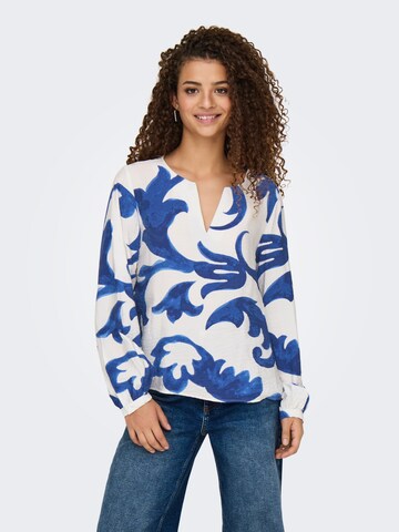 JDY - Blusa 'JDYMAY' em bege: frente