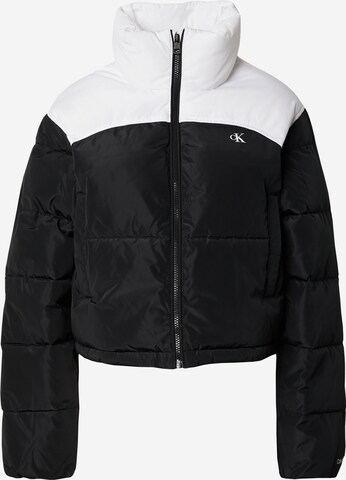 Calvin Klein Jeans Between-season jacket in Black: front