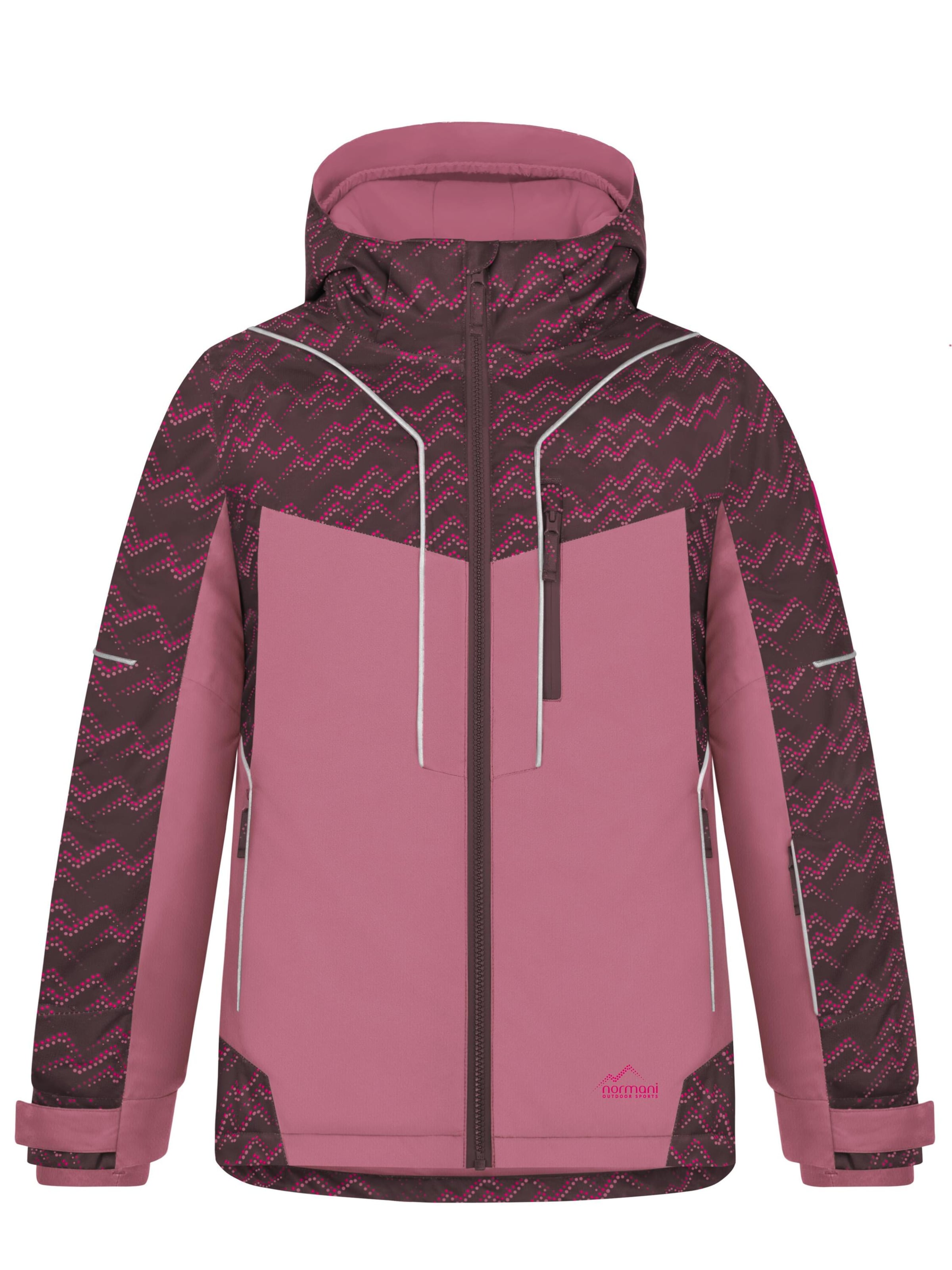 normani Winterjas 'Dawson' in Roze: voorkant