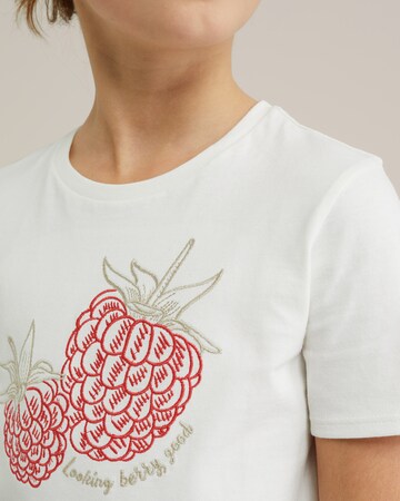 WE Fashion Футболка в Белый