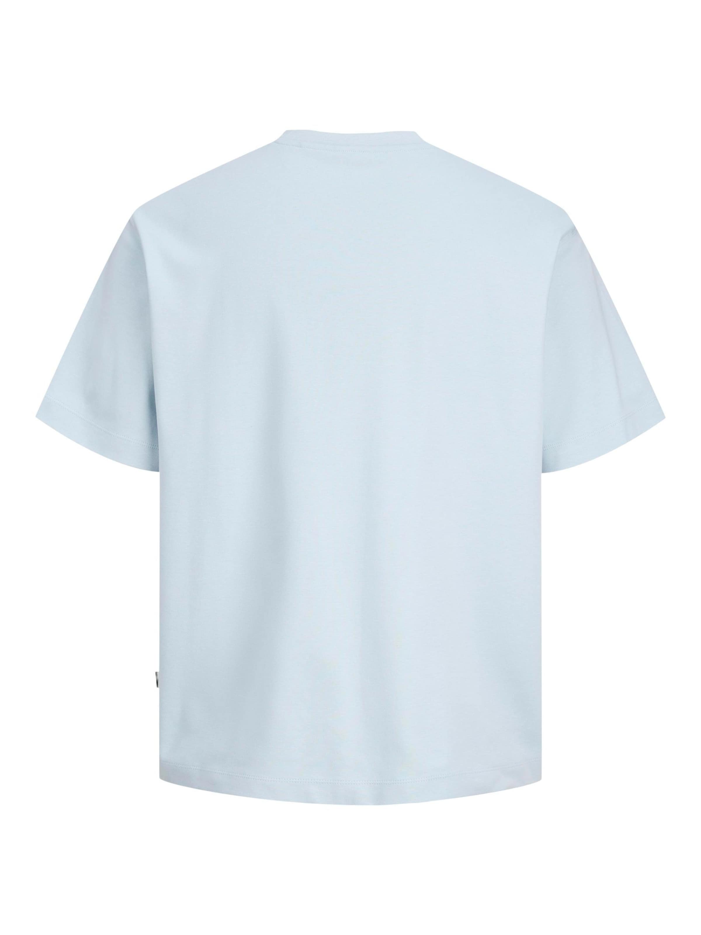 JACK & JONES - Camiseta 'JJEBARRON' en azul