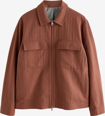 Next Tussenjas in Bruin: voorkant