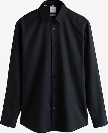 Chemise Next en noir : devant