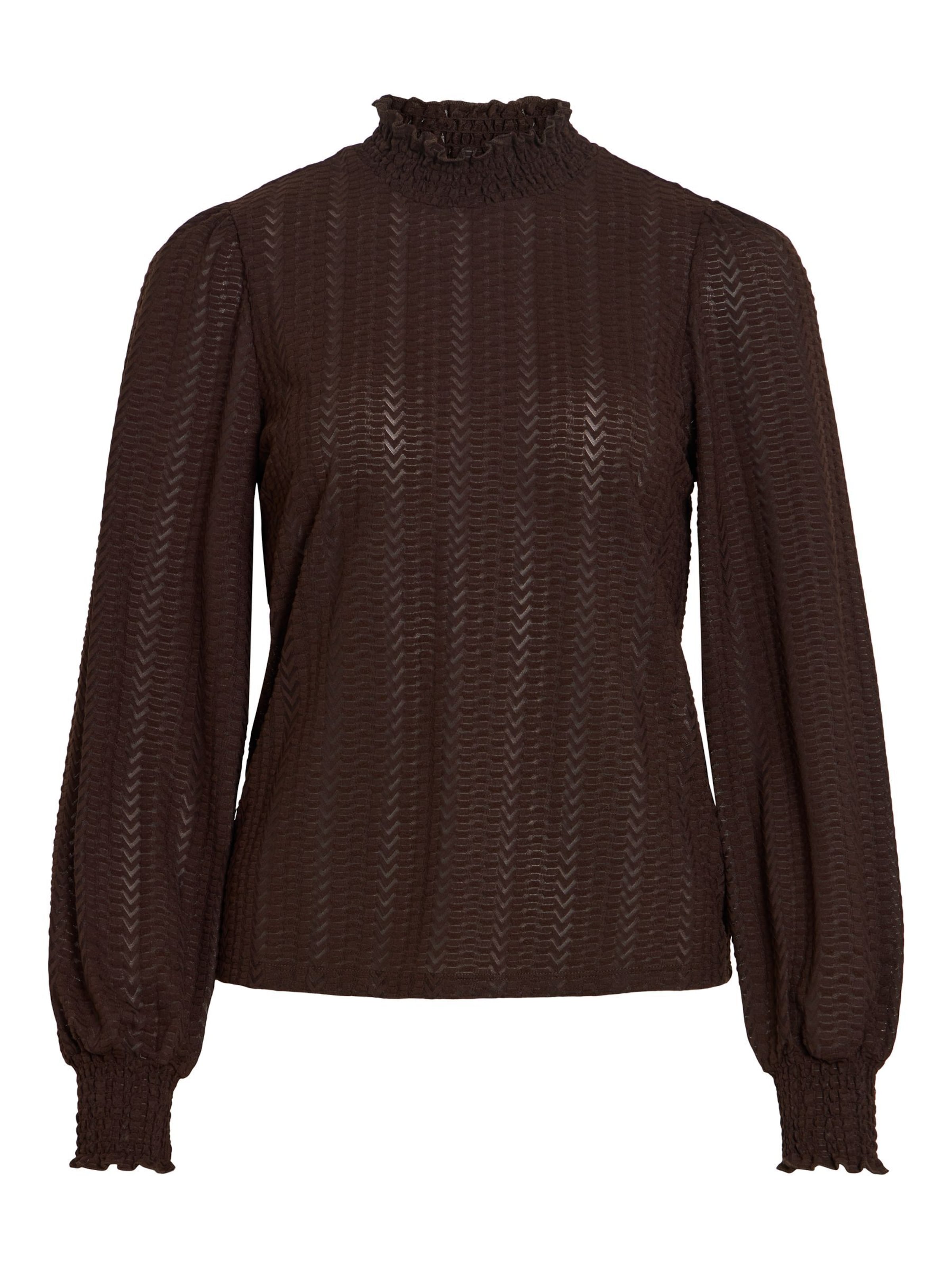 VILA Bluse 'VILyri' i brun: forside