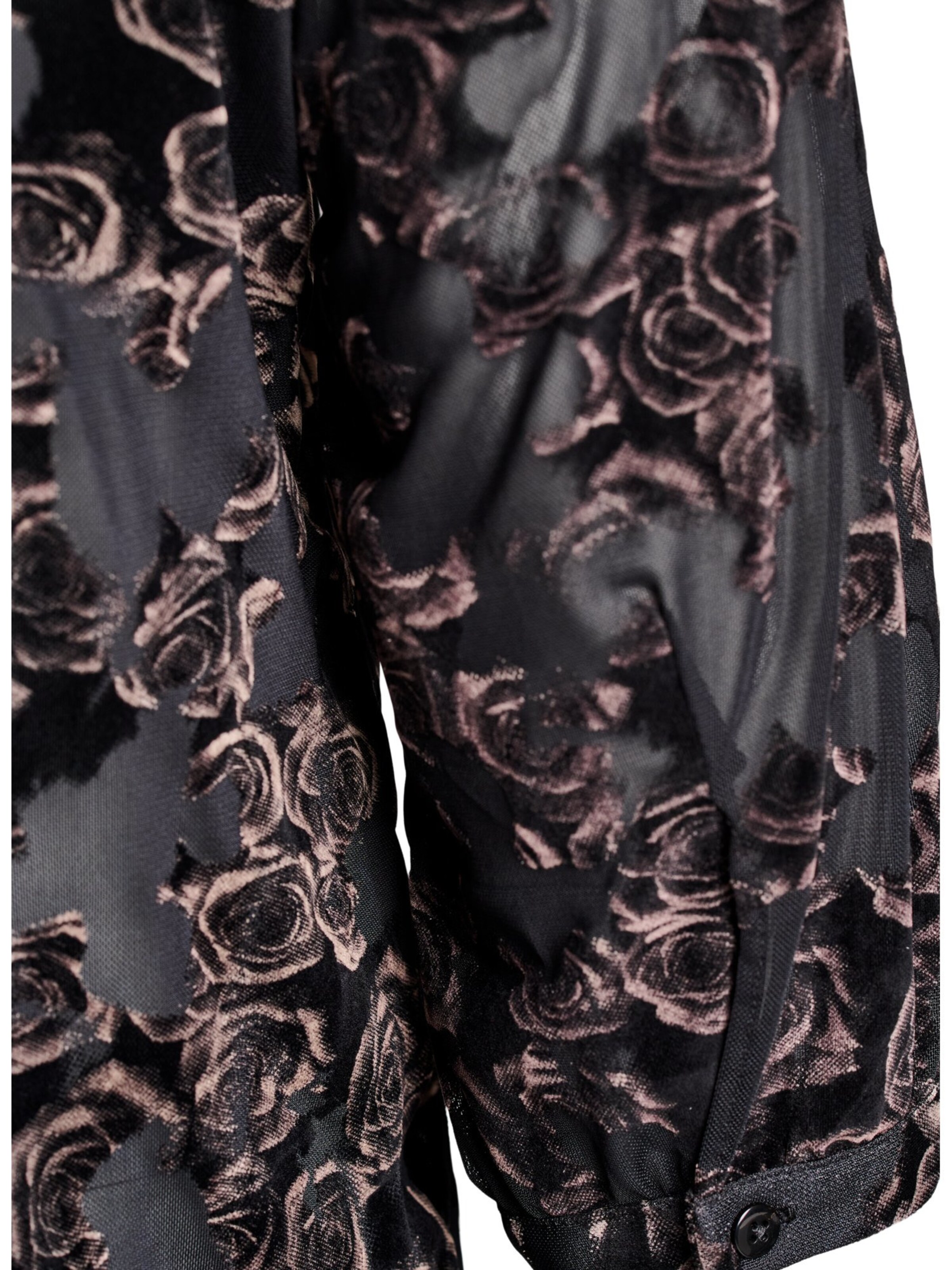 Zizzi Blouse 'Eselma' in Black