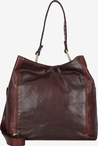 Campomaggi Shoulder Bag in Brown: front