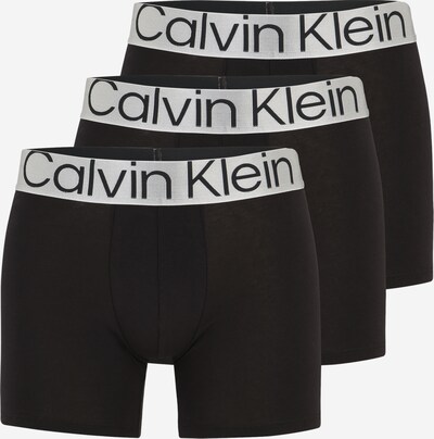 Calvin Klein Underwear Boksarice | črna / srebrna barva, Prikaz izdelka