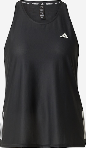 juoda ADIDAS PERFORMANCE Sportiniai marškinėliai be rankovių 'Own The Run': priekis