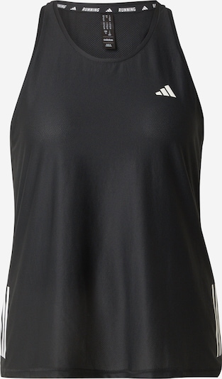 Sportiniai marškinėliai be rankovių 'Own The Run' iš ADIDAS PERFORMANCE, spalva – juoda / balta, Prekių apžvalga
