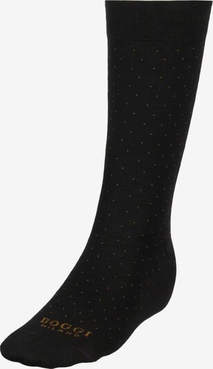 Boggi Milano Sockor i mörkgul / svart, Produktvy