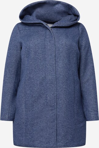 ONLY Carmakoma Between-Seasons Coat 'Sedona' in Blue: front