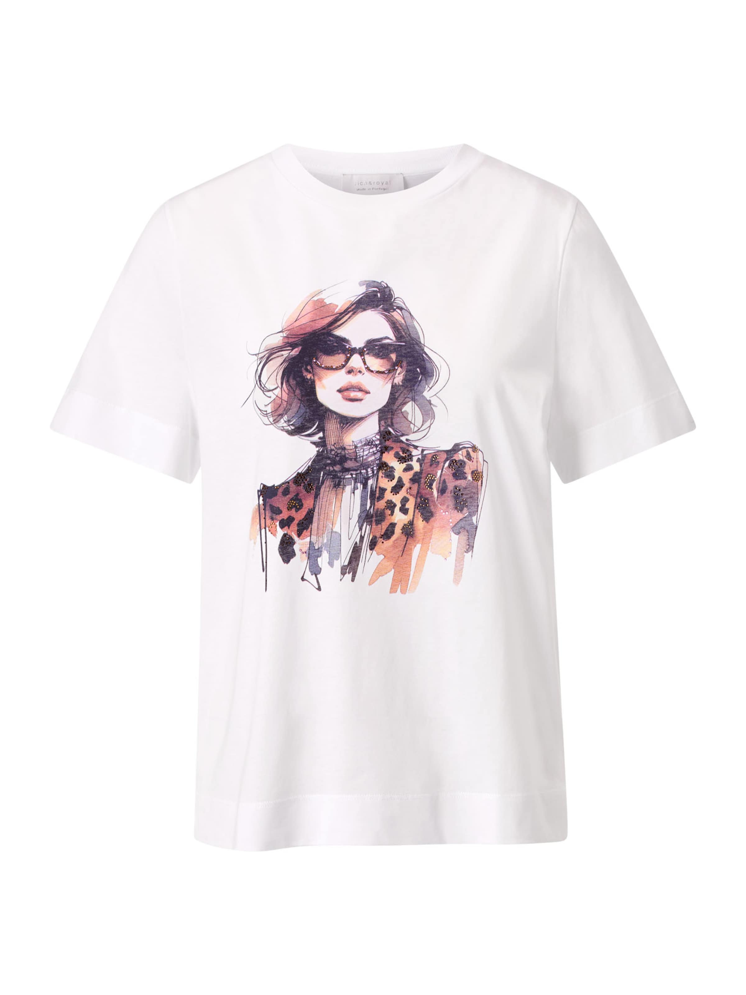 Rich & Royal Tričko - Biela: predná strana