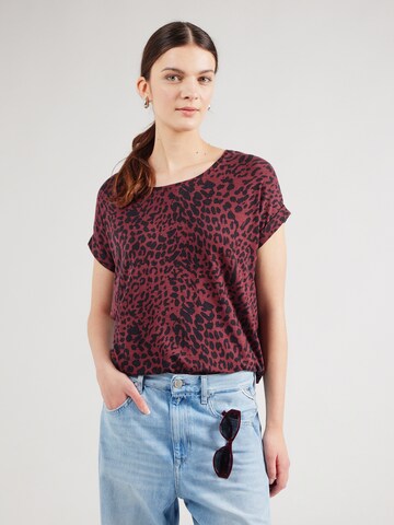 Maglietta 'ONLMOSTER' di ONLY in rosso: frontale